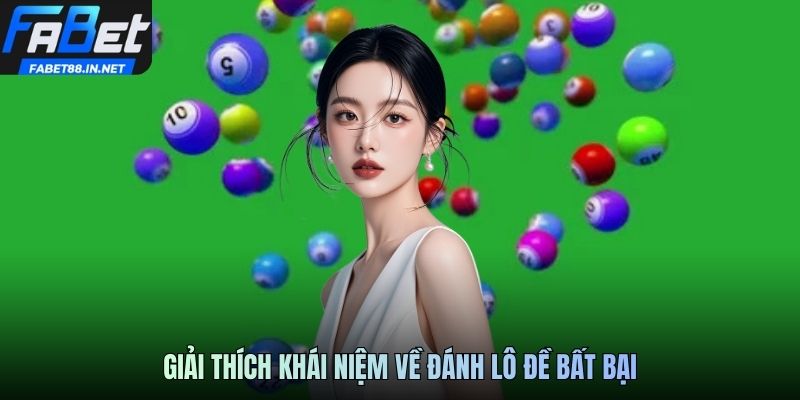 Giải thích khái niệm về đánh lô đề bất bại